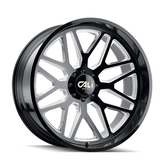CALI OFF-ROAD INVADER GLOSS BLACK MILLED