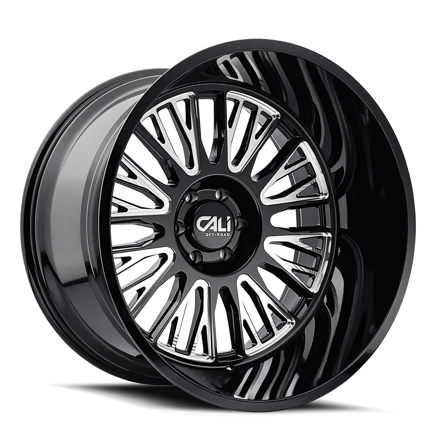 CALI OFF-ROAD VERTEX GLOSS BLACK MILLED