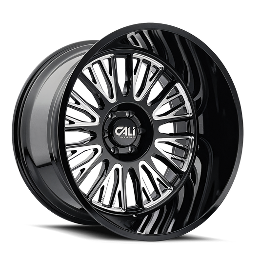 CALI OFF-ROAD VERTEX GLOSS BLACK MILLED