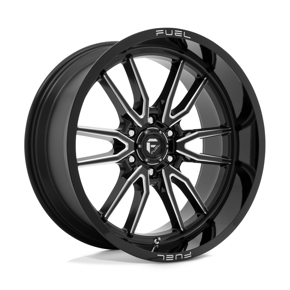 Fuel D761 CLASH GLOSS BLACK MILLED