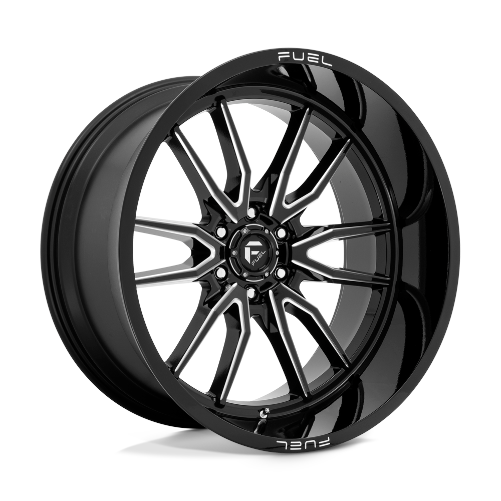 Fuel D761 CLASH GLOSS BLACK MILLED