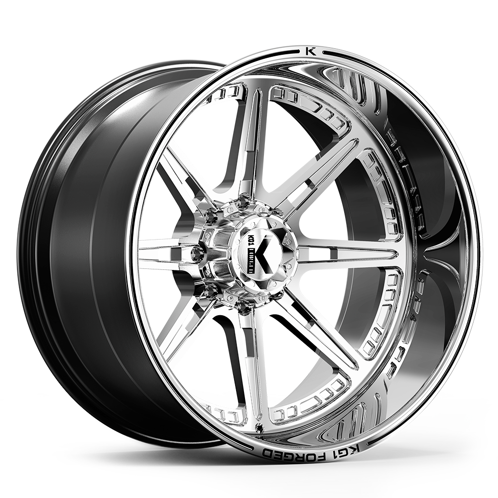 KG1 COMPASS CUSTOM WHEEL POLISHED