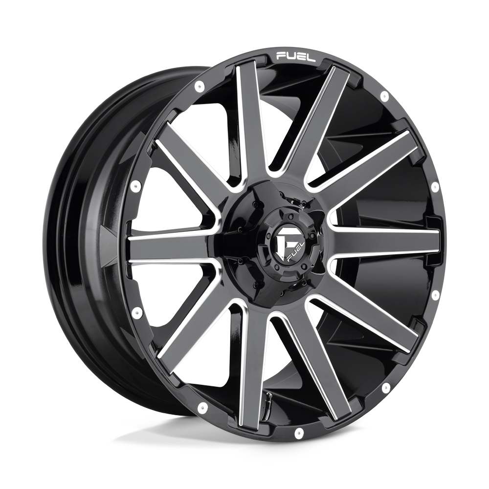 Fuel D615 CONTRA GLOSS BLACK MILLED