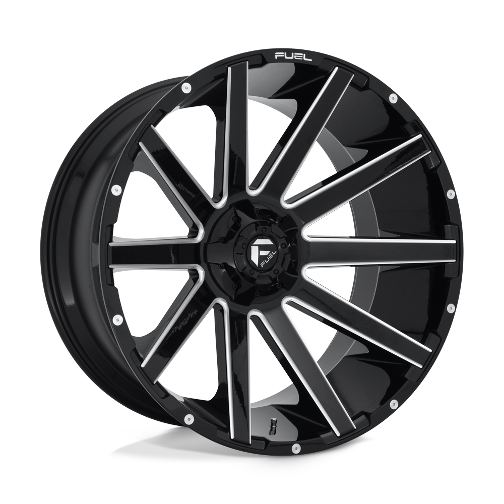 Fuel D615 CONTRA GLOSS BLACK MILLED