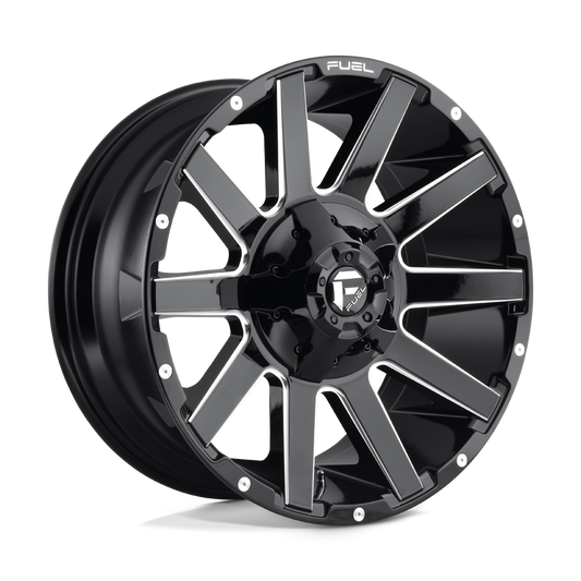 Fuel D615 CONTRA GLOSS BLACK MILLED