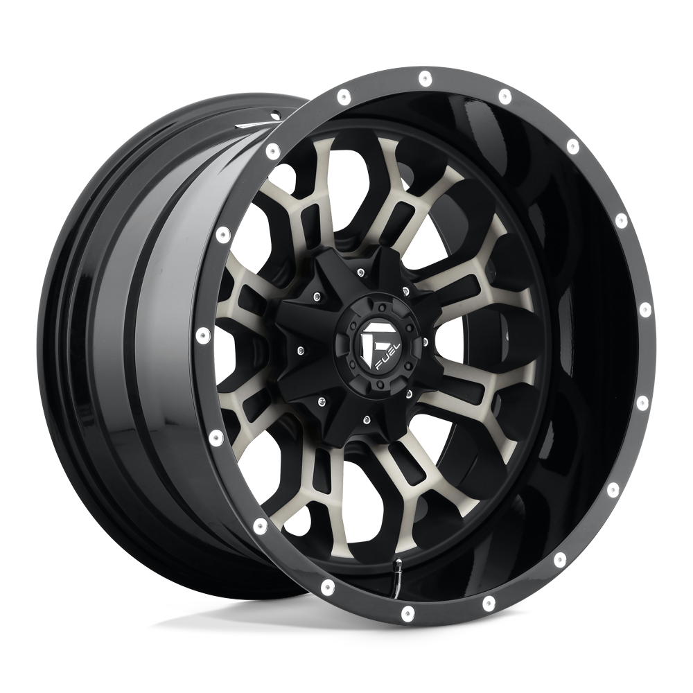 Fuel D561 CRUSH GLOSS MACHINED DOUBLE DARK TINT