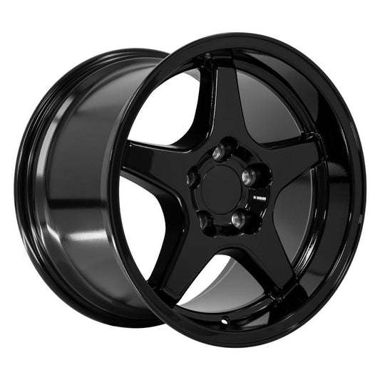 OE WHEELS CV01 17x11 5X120.65 50 GLOSS BLACK