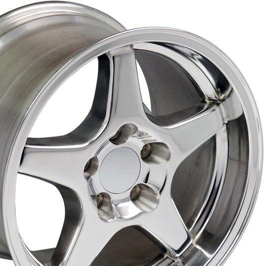 OE WHEELS CV01 17x11 5X120.65 50 POLISHED