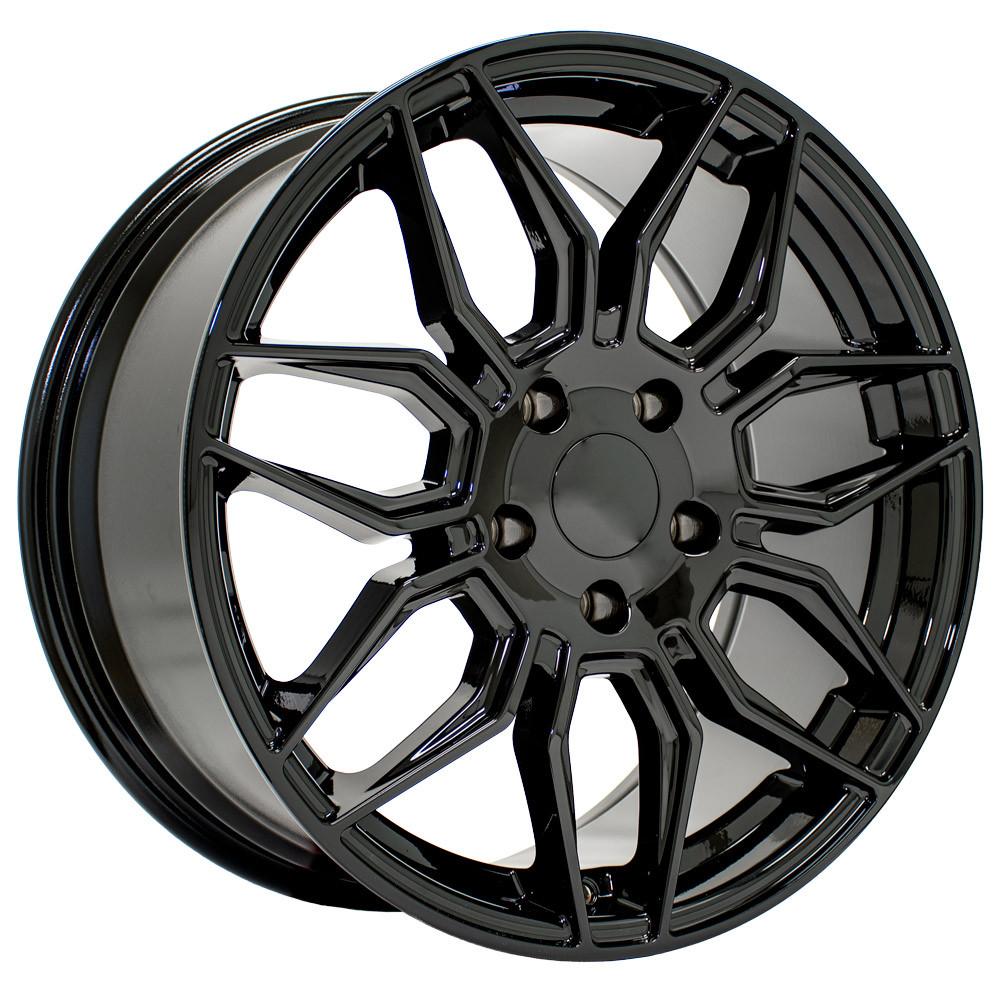 OE WHEELS CV03 18x8.5 5X120.65 56 GLOSS BLACK