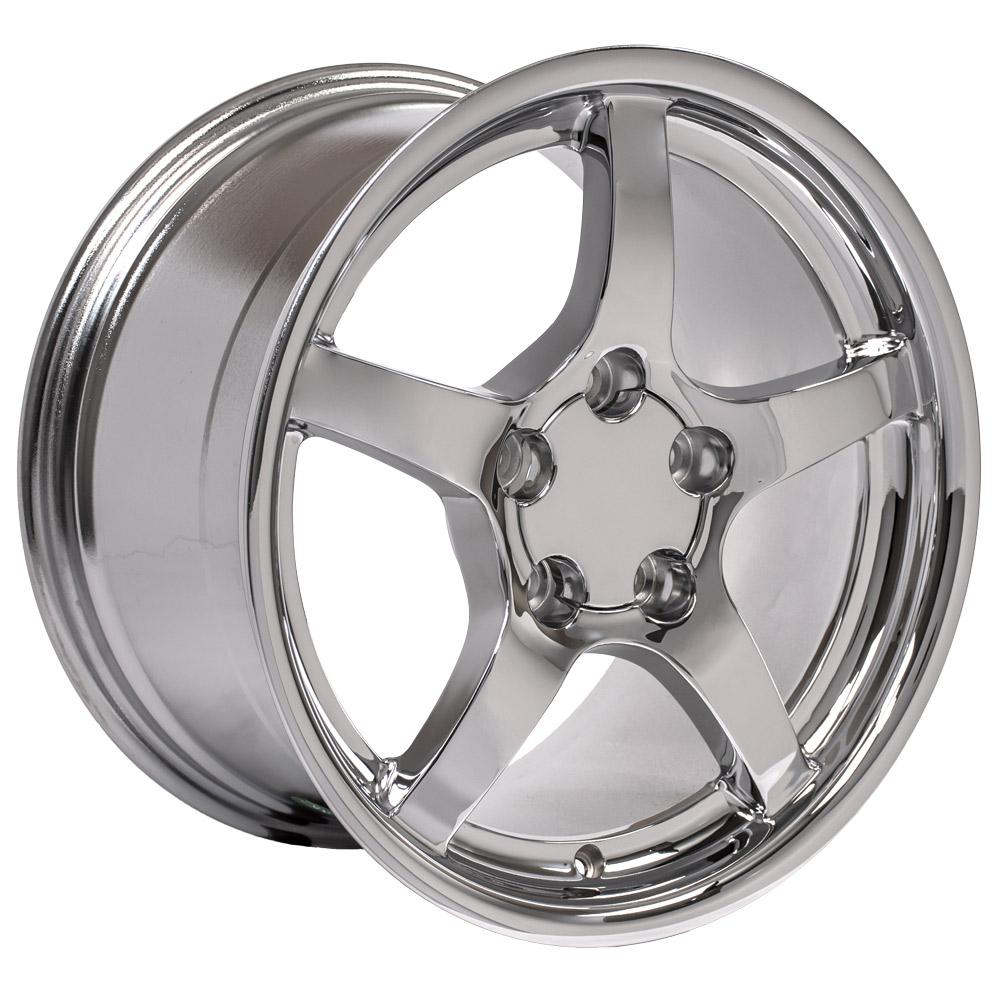 OE WHEELS CV05 17x9.5 5X120.65 54 CHROME