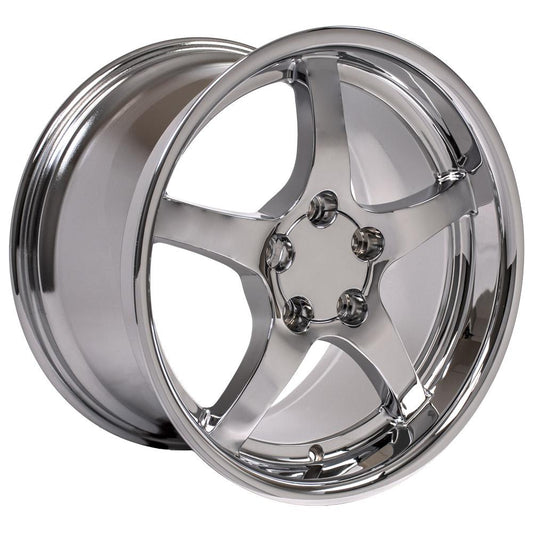 OE WHEELS CV05 18x10.5 5X120.65 56 CHROME