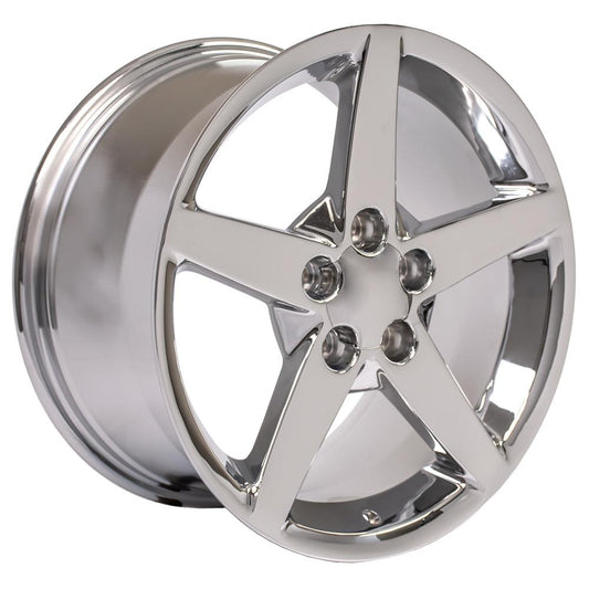 OE WHEELS CV06 19x10 5X120.65 68 CHROME