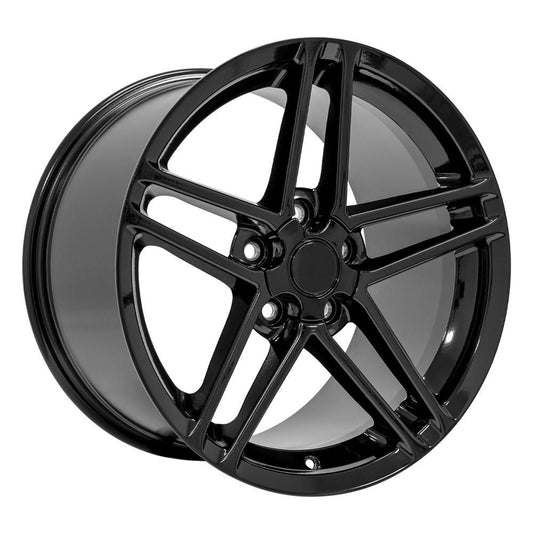 OE WHEELS CV07 18x10.5 5X120.65 56 GLOSS BLACK