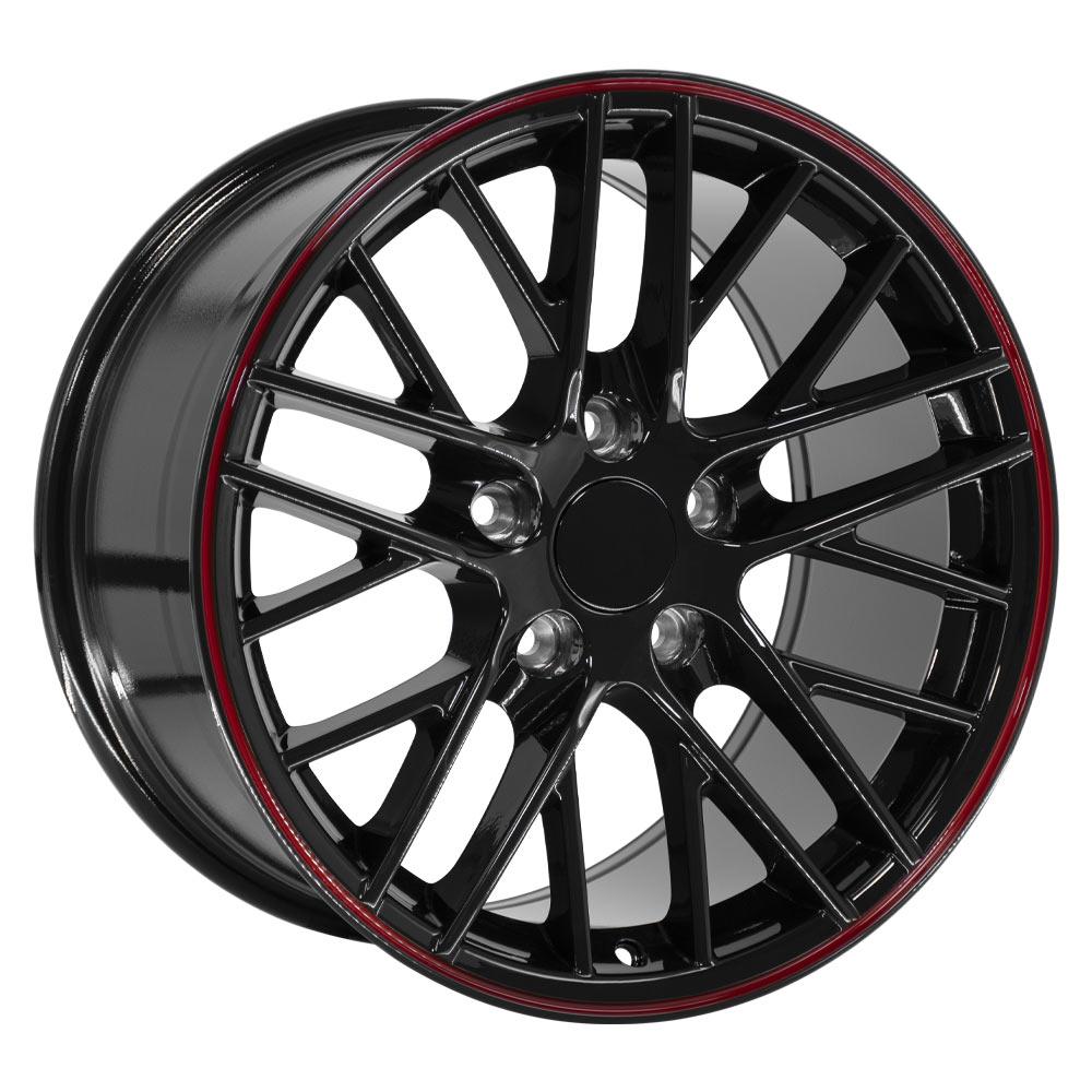 OE WHEELS CV08 17x9.5 5X120.65 54 GLOSS BLACK