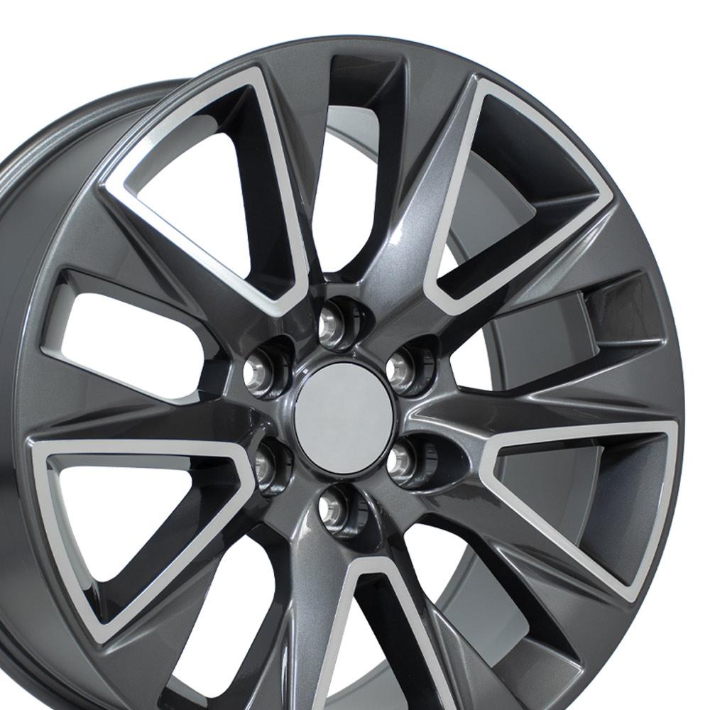 OE Wheels CV26 Wheel Gloss Gunmetal Machined