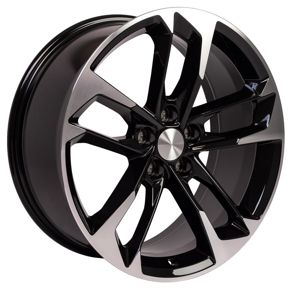 OE WHEELS CV29 20x9.5 5X120 39 BLACK MACHINED