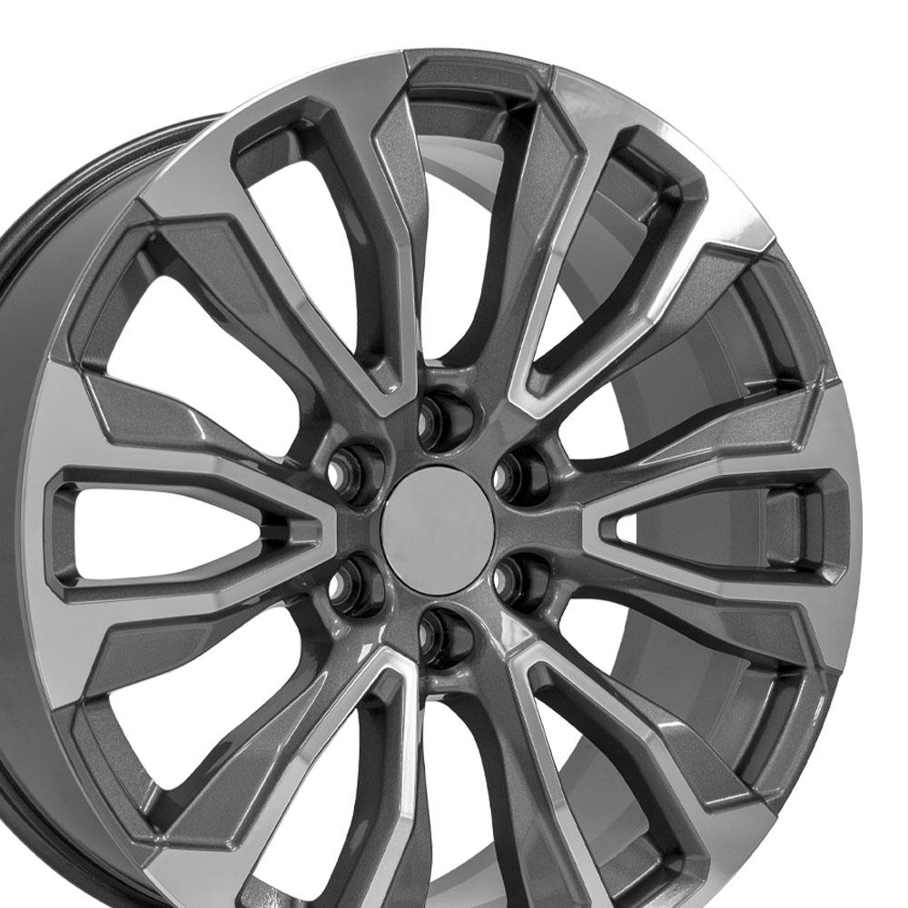 OE Wheels CV30 Gunmetal Machined