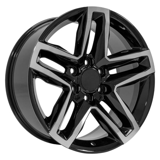 OE WHEELS CV34 20x9 6X139.7 26 BLACK MACHINED