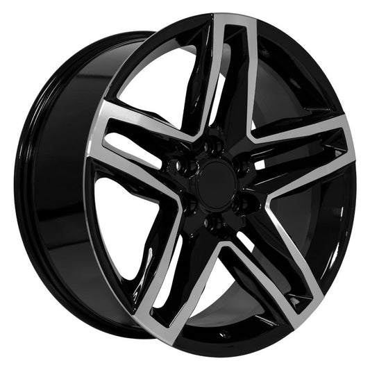 OE WHEELS CV34 22x9 6X139.7 26 GLOSS BLACK