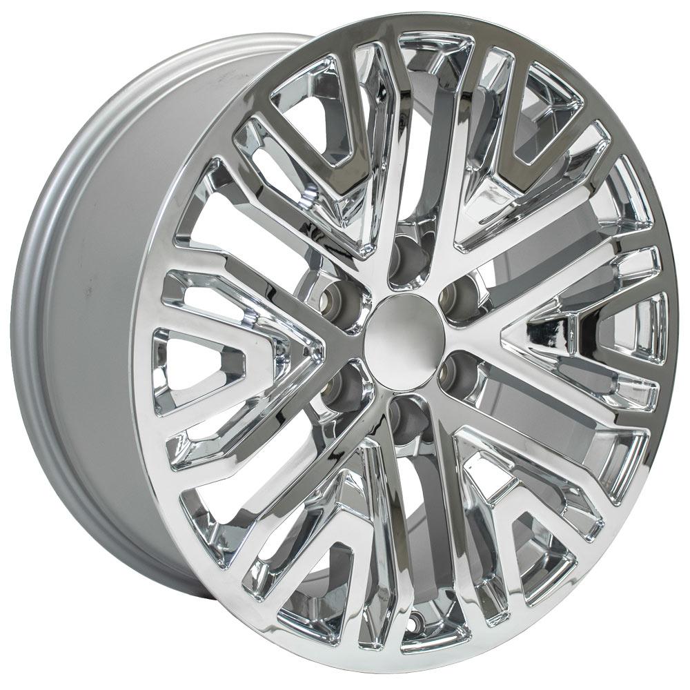 OE WHEELS CV37 20x9 6X139.7 28 CHROME