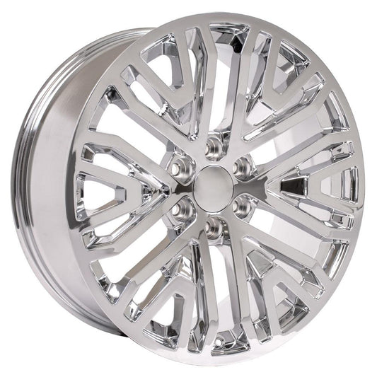 OE WHEELS CV37 22x9 6X139.7 28 CHROME