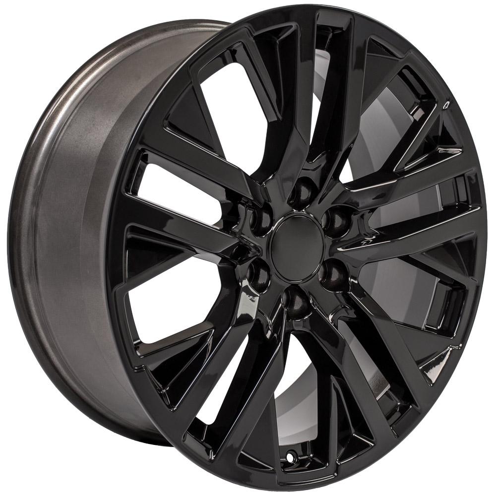 OE WHEELS CV38 22x9 6X139.7 28 GLOSS BLACK