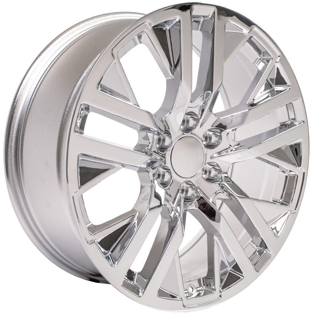OE WHEELS CV38 22x9 6X139.7 28 CHROME