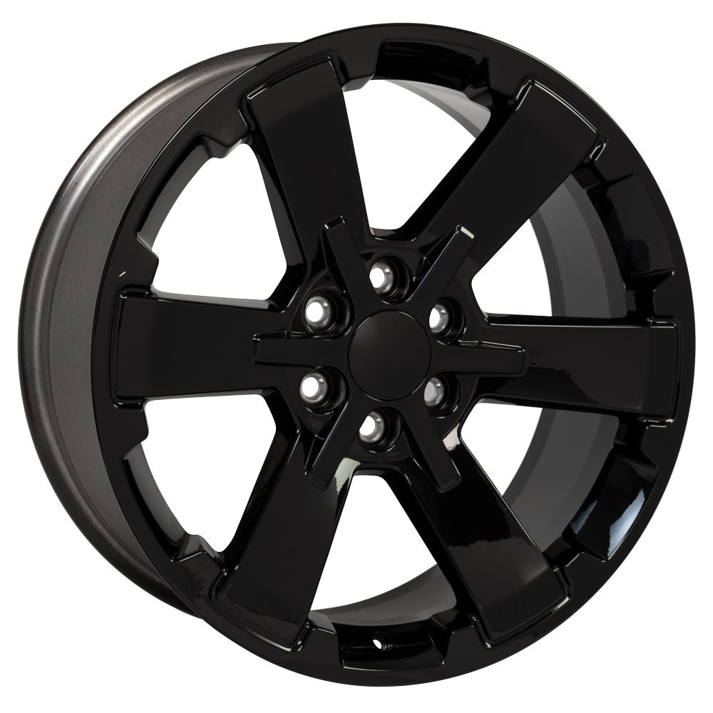 OE WHEELS CV41 22x9 6X139.7 24 GLOSS BLACK