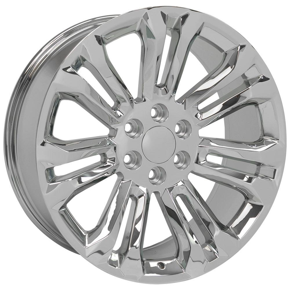 OE WHEELS CV43 22x9 6X139.7 24 CHROME