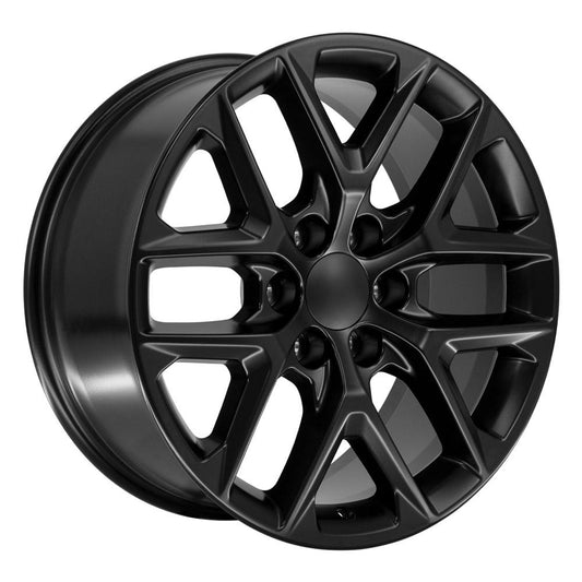 OE WHEELS CV62 20x9 6X139.7 28 GLOSS BLACK