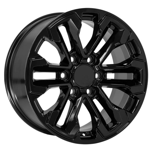 OE WHEELS CV69 18x8.5 6X139.7 26 GLOSS BLACK