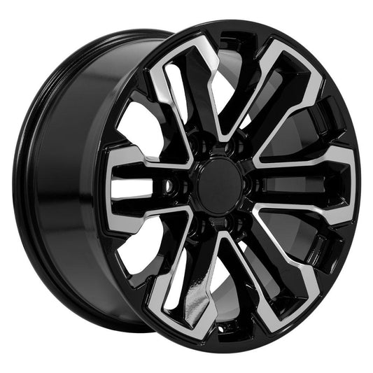 OE WHEELS CV69 18x8.5 6X139.7 26 GLOSS BLACK