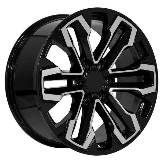 OE WHEELS CV69 20x9 6X139.7 26 GLOSS BLACK