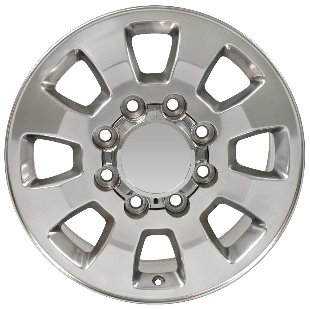 OE WHEELS CV75 18x8 8X165.1 12 POLISHED