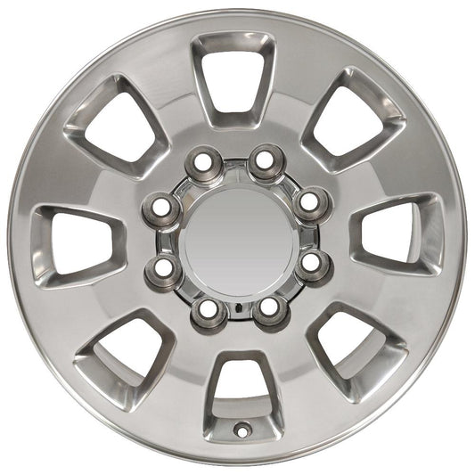 OE WHEELS CV75 18x8 8X165.1 12 POLISHED