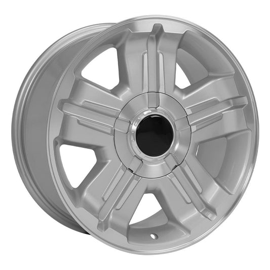 OE WHEELS CV88 18x8 6X139.7 31 SILVER MACHINED