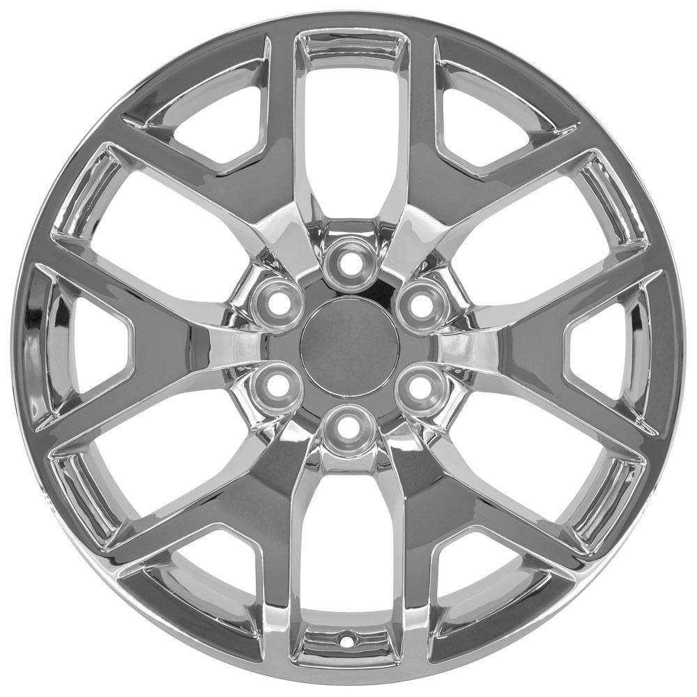 OE WHEELS CV92 22x9 6X139.7 31 CHROME