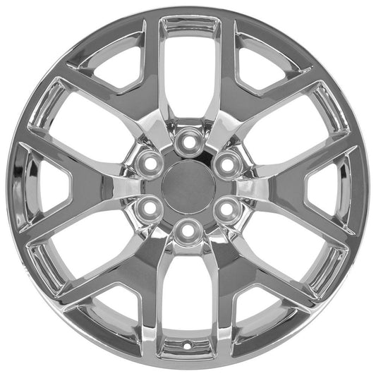 OE WHEELS CV92 22x9 6X139.7 31 CHROME