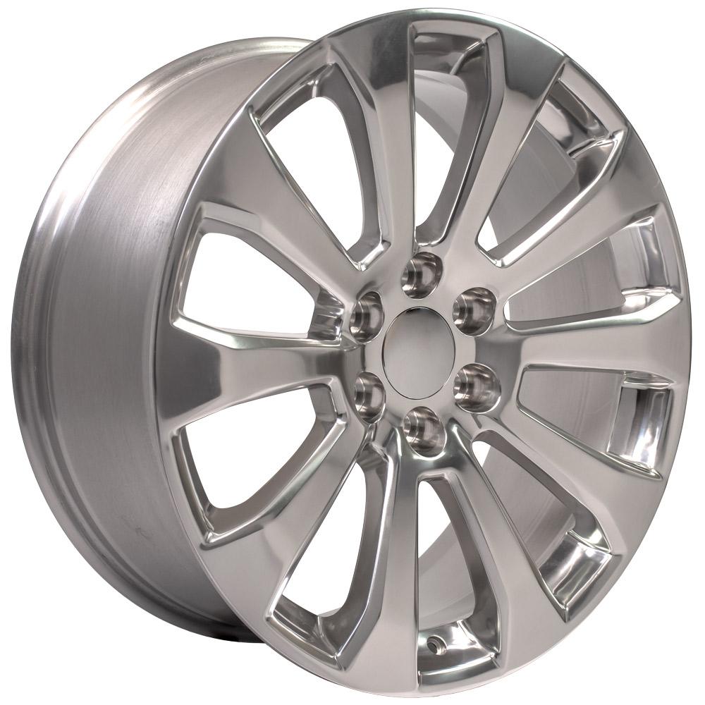 OE WHEELS CV95 22x9 6X139.7 28 POLISHED