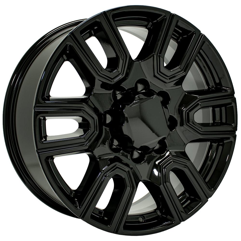 OE WHEELS CV96 20x8.5 8X165.1 12 GLOSS BLACK