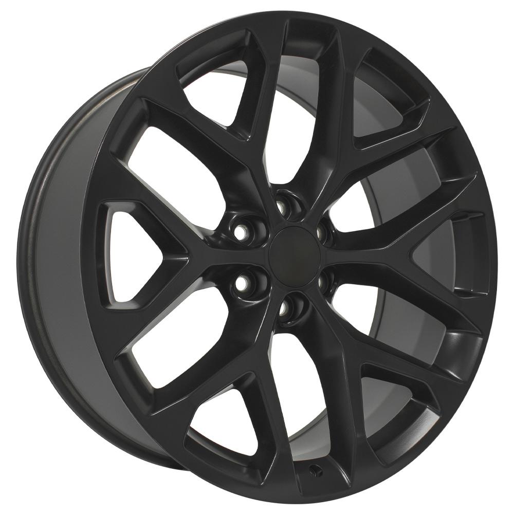 OE WHEELS CV98 24x10 6X139.7 24 SATIN BLACK