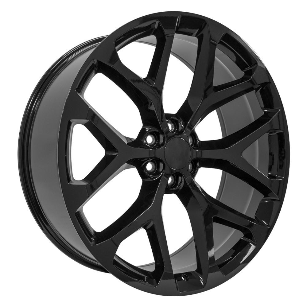 OE WHEELS CV98 26x10 6X139.7 24 GLOSS BLACK