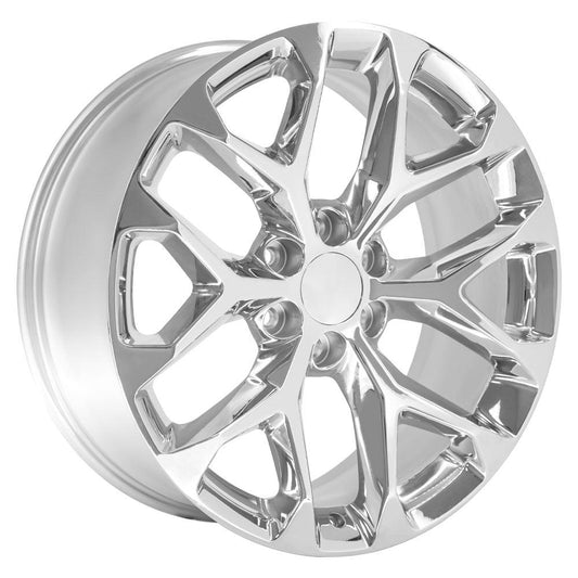 OE WHEELS CV98 22x9 6X139.7 28 CHROME