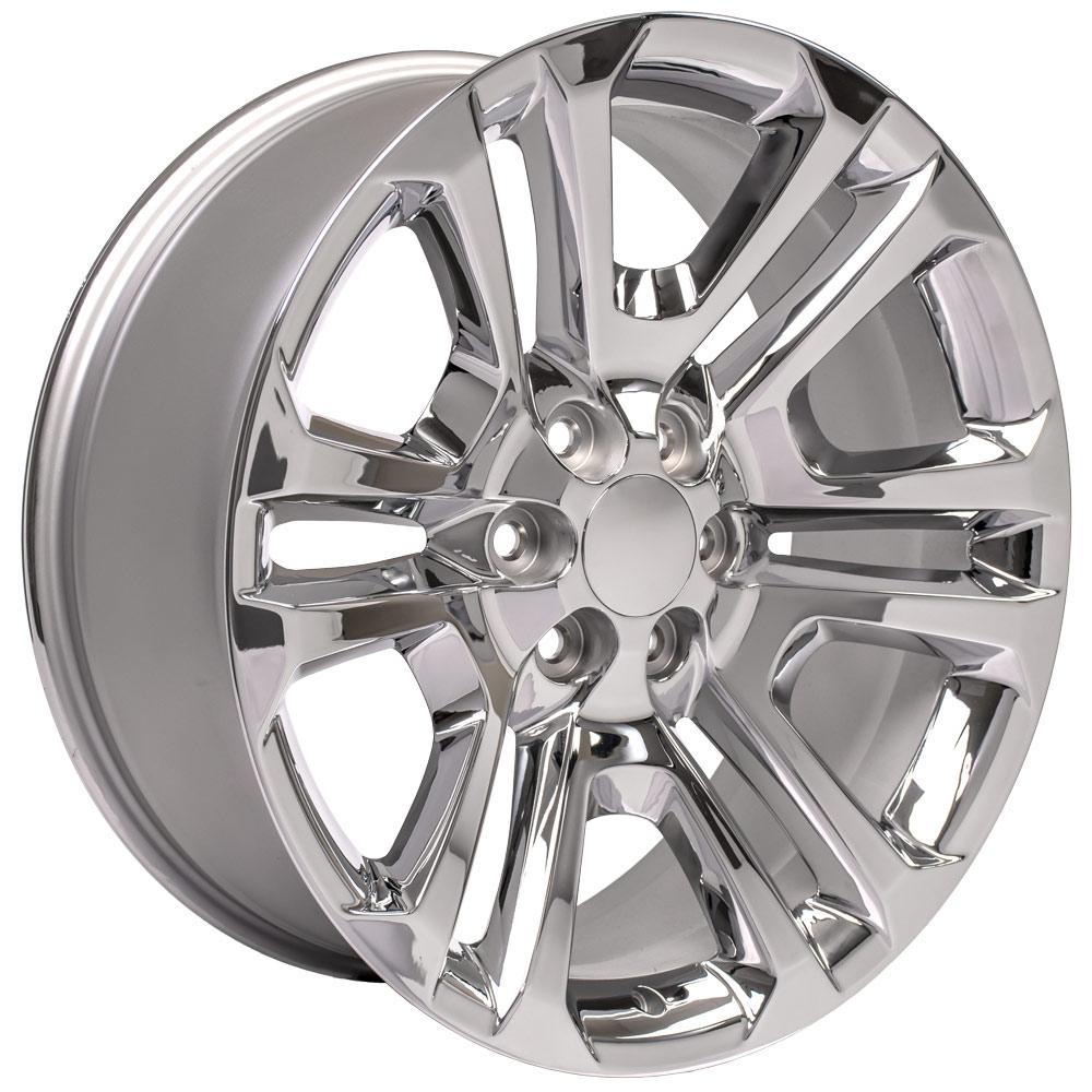 OE WHEELS CV99 22x9 6X139.7 24 CHROME