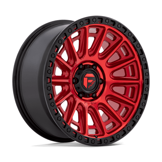 Fuel D834 CYCLE CANDY RED WITH BLACK RING