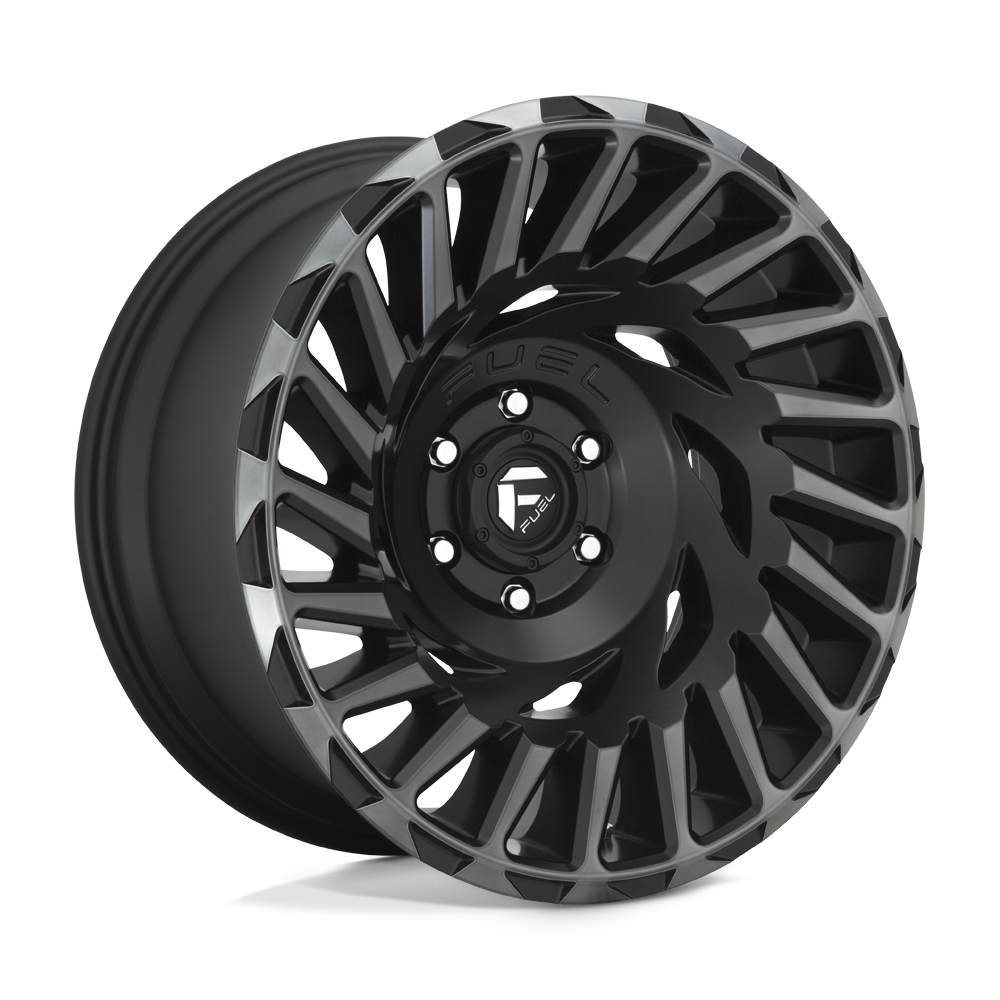 Fuel D683 CYCLONE MATTE MACHINED DOUBLE DARK TINT