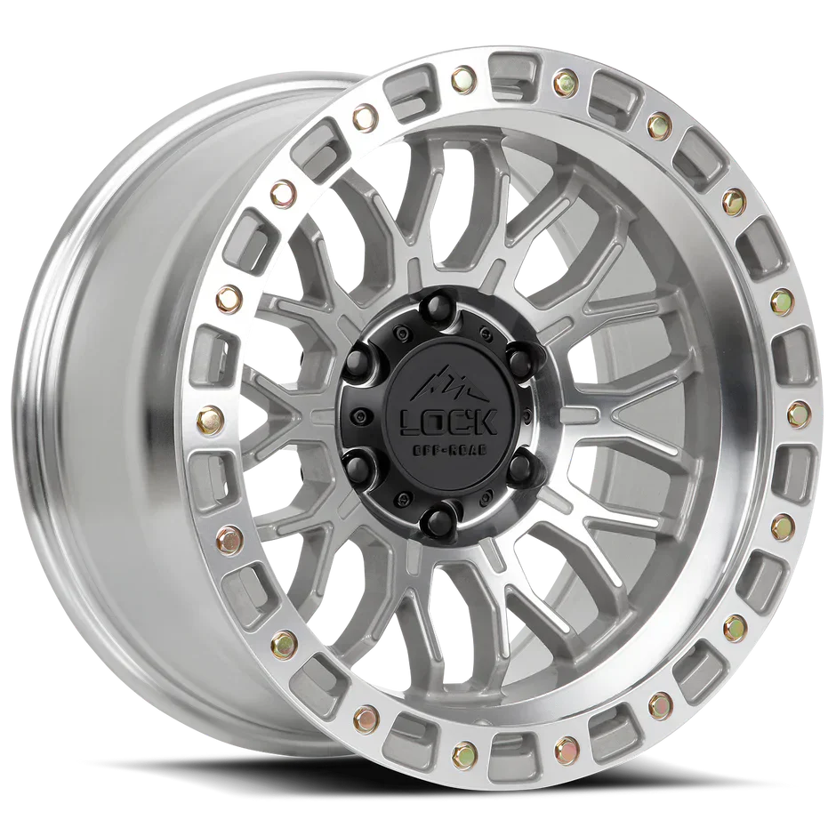 LOCK OFF-ROAD COMBAT WHEELS MACHINE FACE POLISH