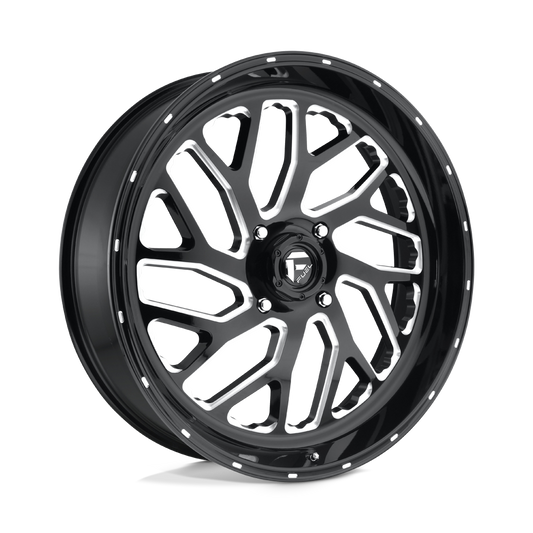 Fuel UTV D581 TRITON GLOSS BLACK MILLED