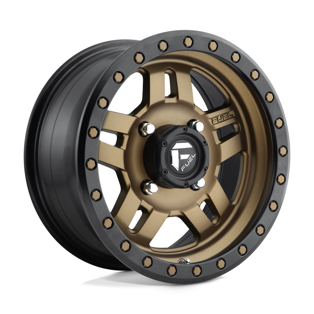 Fuel UTV D583 ANZA 4+3 MATTE BRONZE BLACK BEAD RING