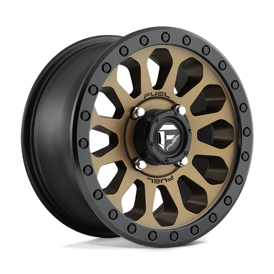 Fuel UTV D600 VECTOR UTV MATTE BRONZE BLACK BEAD RING